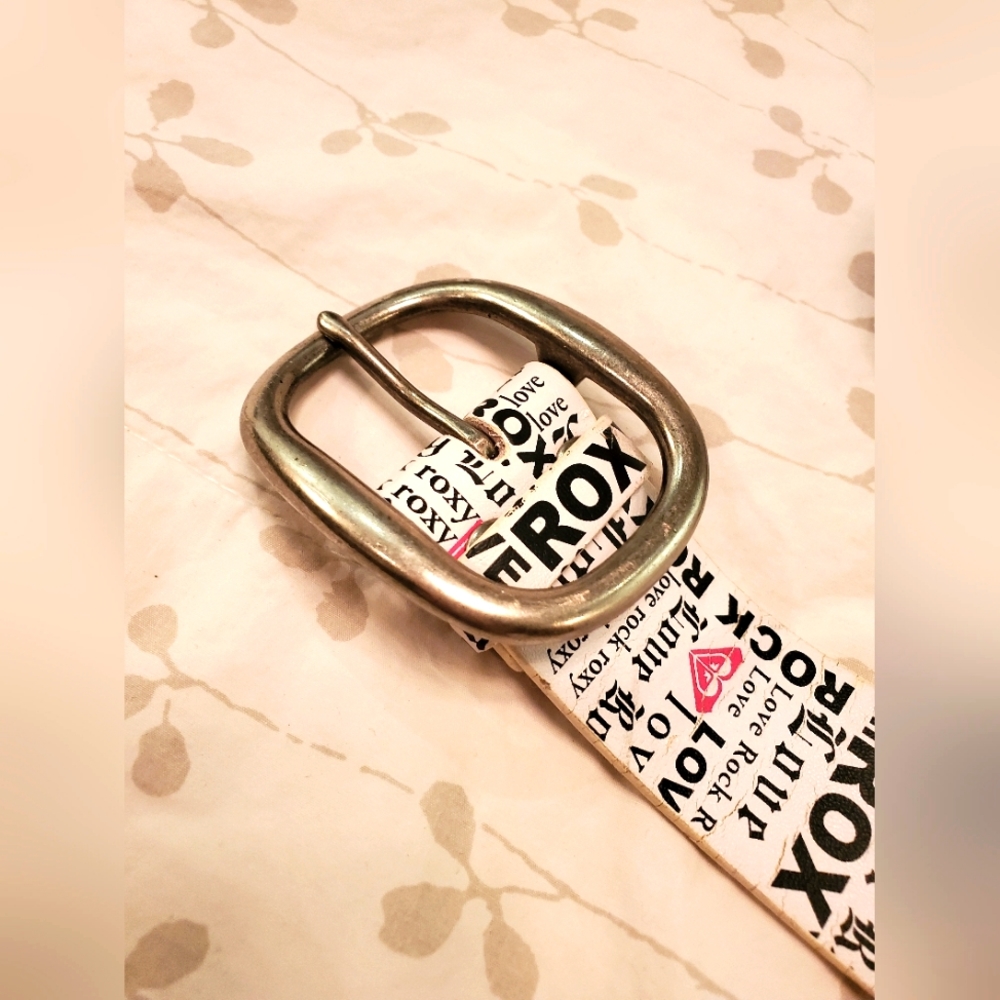 Roxy Text Punk Rock Belt